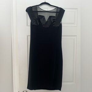 Elegant Black Sleeveless Dress By Della Roufogali